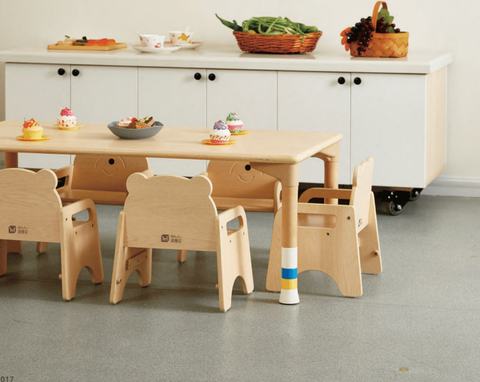 Childcare Tables and Chairs 49-55cm Adjustable