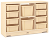 Childcare & Home 3- Shelf Rack and toy storage