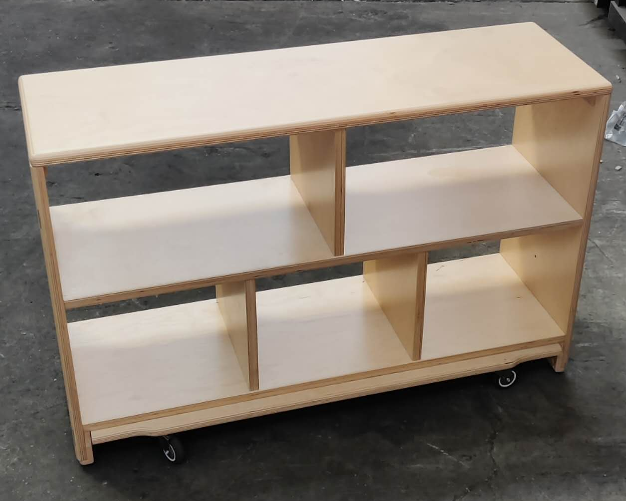 Childcare use Birch Plywood Cabinet Storage
