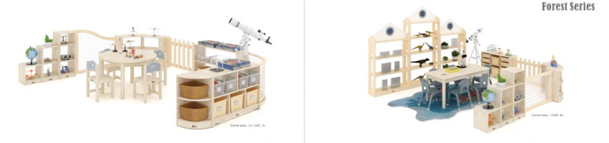 Childcare; Pre-School space set up