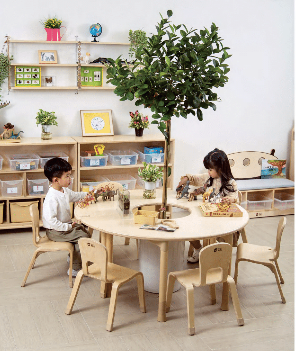 Childcare Tables and Chairs 49-55cm Adjustable