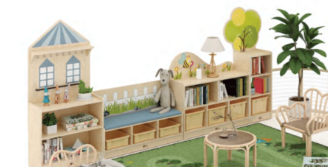 Childcare or Home use Wanaka Wonderland Storage Set